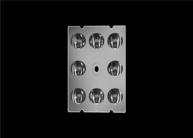 Asymmetric CREE XTE Multi LED Lens 8 In 1 Reflector Kits For LED Sreet Light