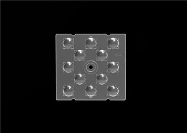Transparent Material PMMA LED Lens , Square LED Lens L50*W50mm Dimension
