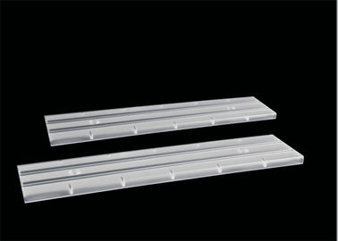 Double Asymmetric Linear LED Lens SMD 3030 Silicone Gasket With 30*90 Degree