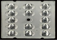 Ultra Wide Light Distribution LED Lens Array 14 In 1 Type 5 For Parking Lighting