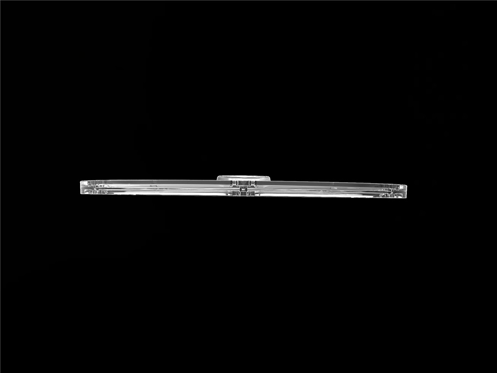 184mm 100w 150w 200w Round LED Illumination Optics With Abrazine Coating PC Material IP66 Protection Level