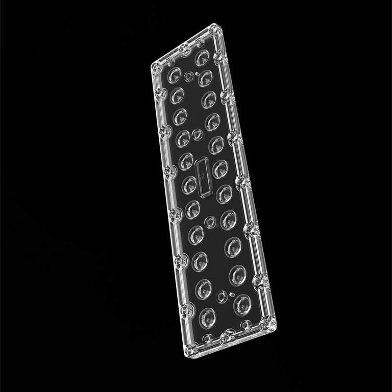 TYPE5 High Durability LED Street Light Lens With Low Loss SMD7070 22IN1  For Parking Lot Lighting