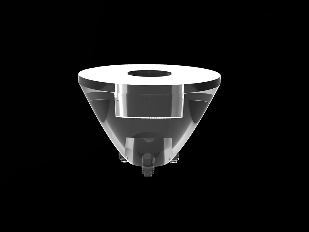 Round PMMA LED Lens With Durable Heat Resistant Performance
