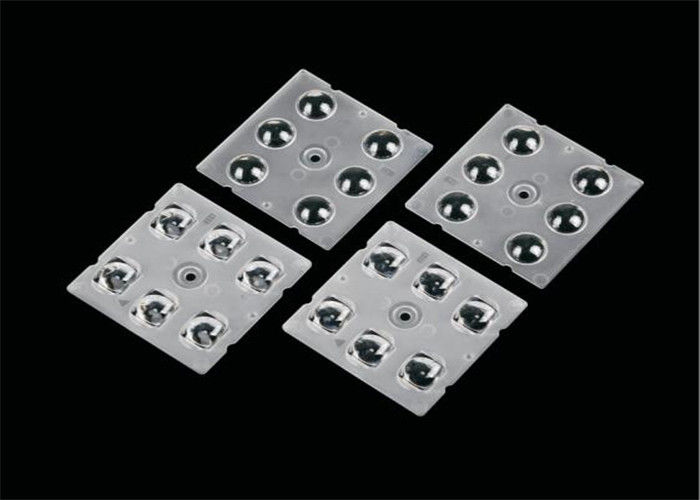 6 In 1 LED Optics Lenses 90 Degree Easy Use For LED High Bay Light / Tunnel Light