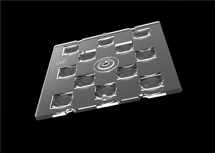 Silicone Gasket LED Focusing Lens , 12 In 1 Wide Angle LED Lens For City Lighting