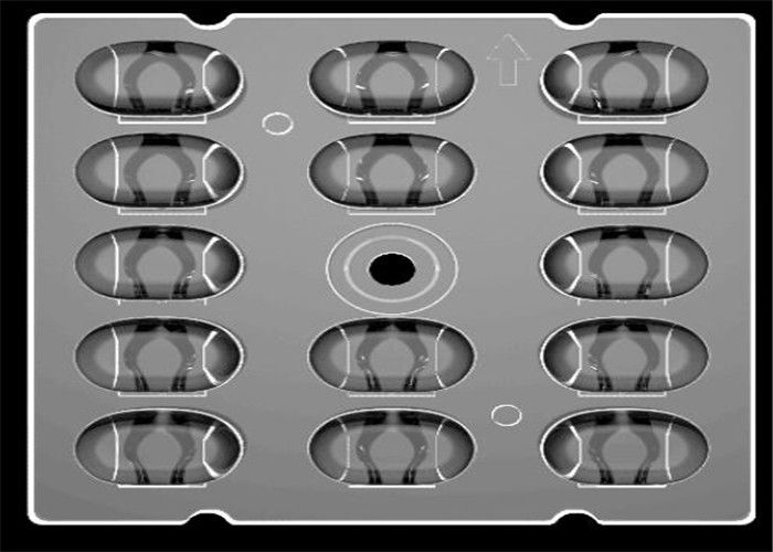  SMD3030 Square LED Lens 14 In 1 , Eyes Protecting SMD LED Lens For LED Street Lighting
