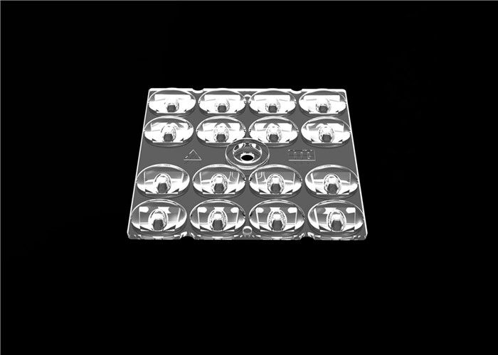 High Lumen LED Lens Array 93% Transmittance Rate Lower Total Cost For LED Lights