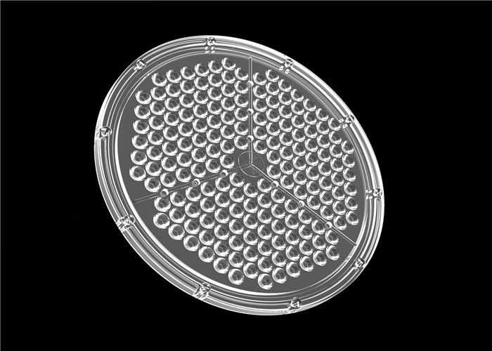 Powerful 180 In 1 LED Light Lens Carclo Optics For Factory / Outdoor Lighting