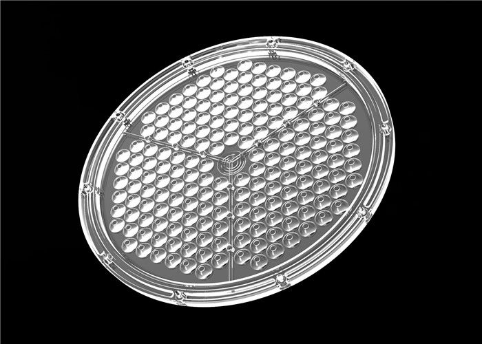 Coal Mining Lamps 90 Degree LED Lens , IP Rated Optics LED Lamp Lens With PCB Board