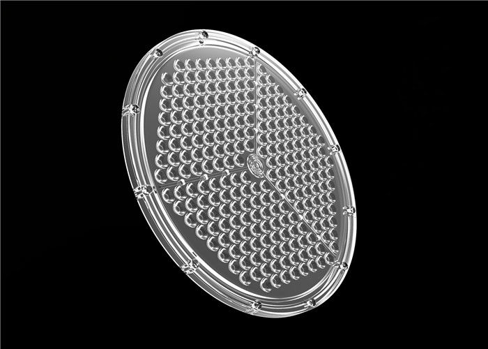 264mm Diameter Multi LED Lens Round Module Lens For LED High Bay Light