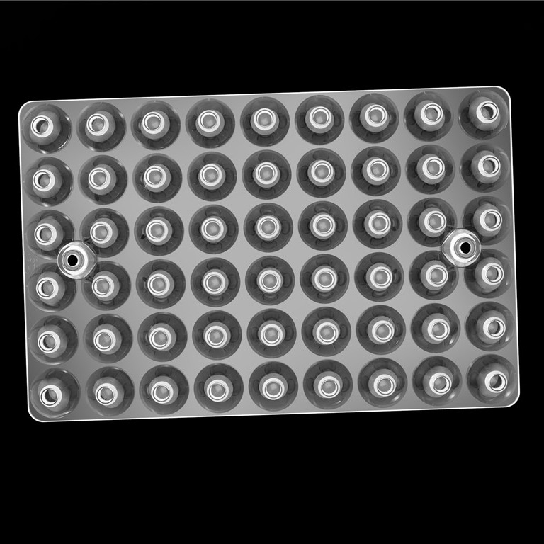 15 Degree 54 Optics In 1 Led Lens Array For Stadium  Lights / Pitch Lights / Street Lights / Square Lighting