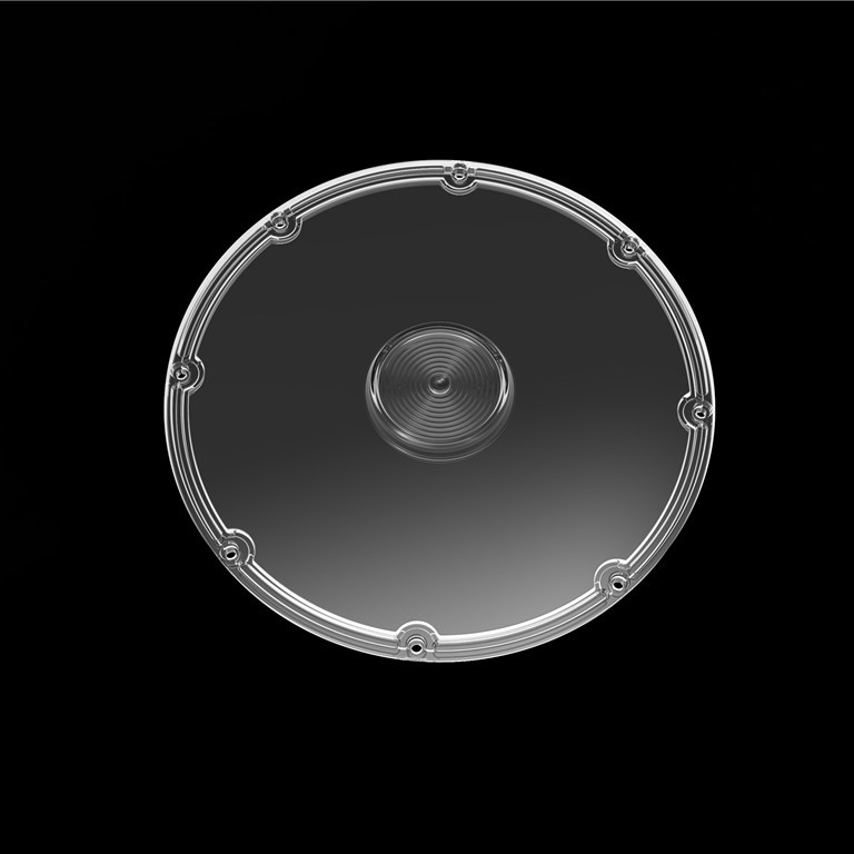Φ206mm Spark - High Bay UFO LED Optical Lens 120 Degree For High Power Industrial Area Lighting