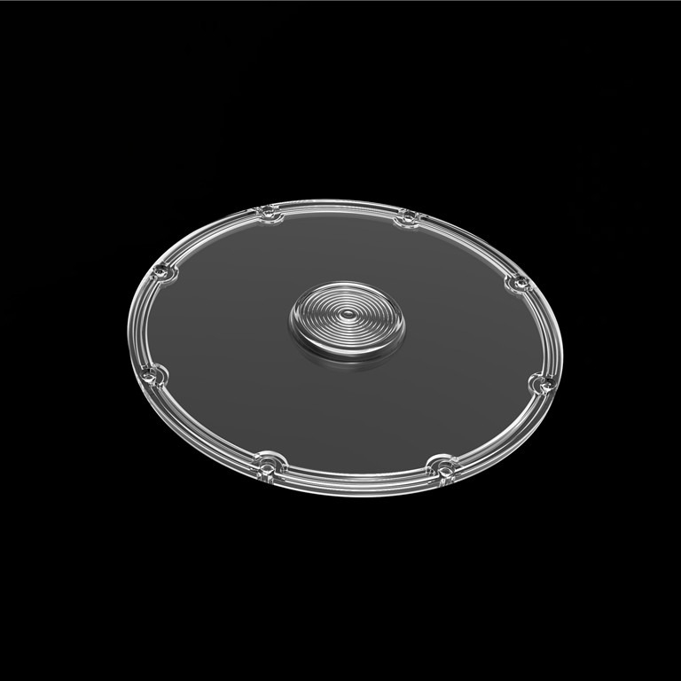 Φ206mm Spark - High Bay UFO LED Optical Lens 120 Degree For High Power Industrial Area Lighting