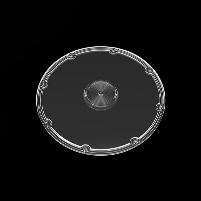Φ206mm Spark - High Bay UFO LED Optical Lens 120 Degree For High Power Industrial Area Lighting