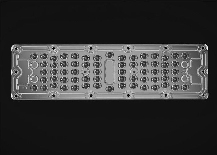 90*120 Degree LED Lens Array Optical Lens Long Lifetime For LED Tunnel Lighting