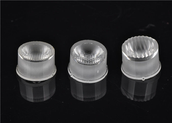 No Light Pollution Silicone LED Lens , High Power Cree 3030 LED Lens For Track Lighting Fixtures