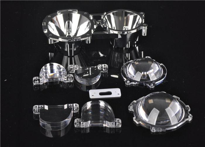 Cree XP-E / XP-G  LED Reflectors Optics , 4 In 1 LED Multi Lens For Auto Headlight