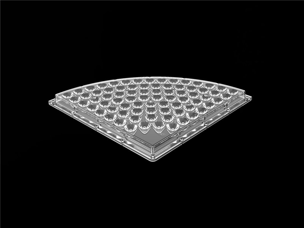 76 In 1 LED Optics Lenses For High Bay Light 90 Degree Beam Angle
