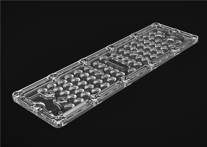 Led Array Reflective Lens 90*120 Degree LED Lens Array Optical Lens Long Lifetime For LED Tunnel ...