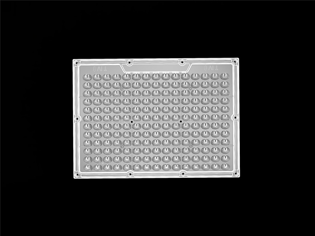 Multi Led Lens Brightness Circular LED Multi Lens , COB LED Lens With PCB Board 90 Degree